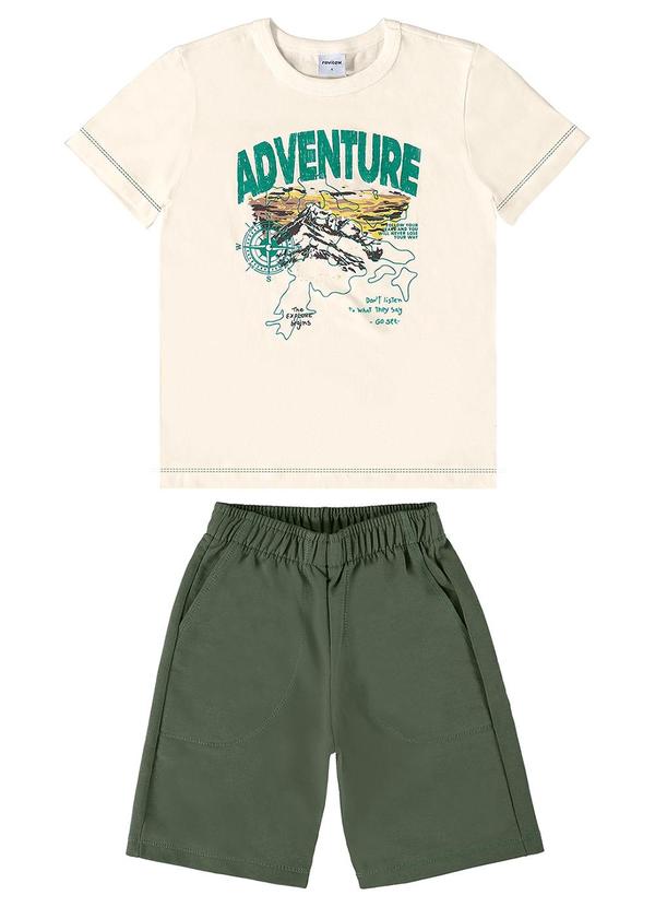 Rovi Kids - Conjunto Infantil Menino Adventure Verde 2