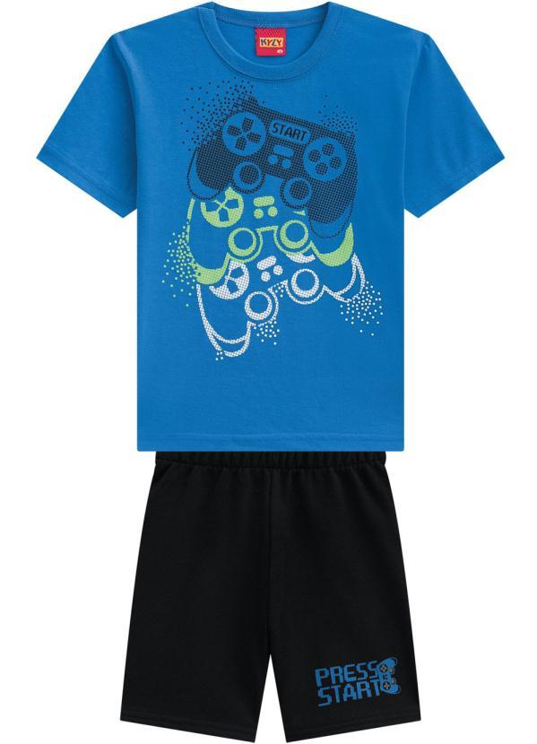 Kyly - Conjunto Infantil Masculino Azul