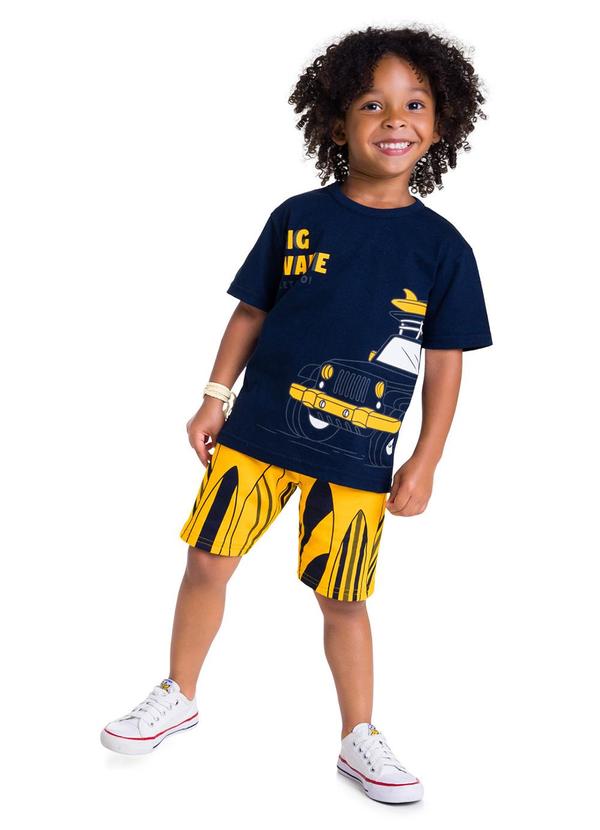 Kyly - Conjunto Infantil Masculino Azul