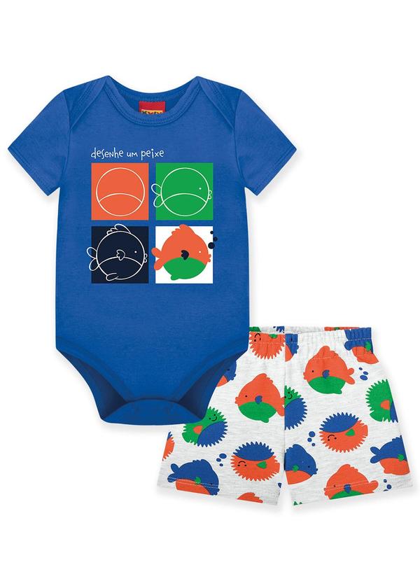 Kyly - Conjunto Infantil Masculino Azul