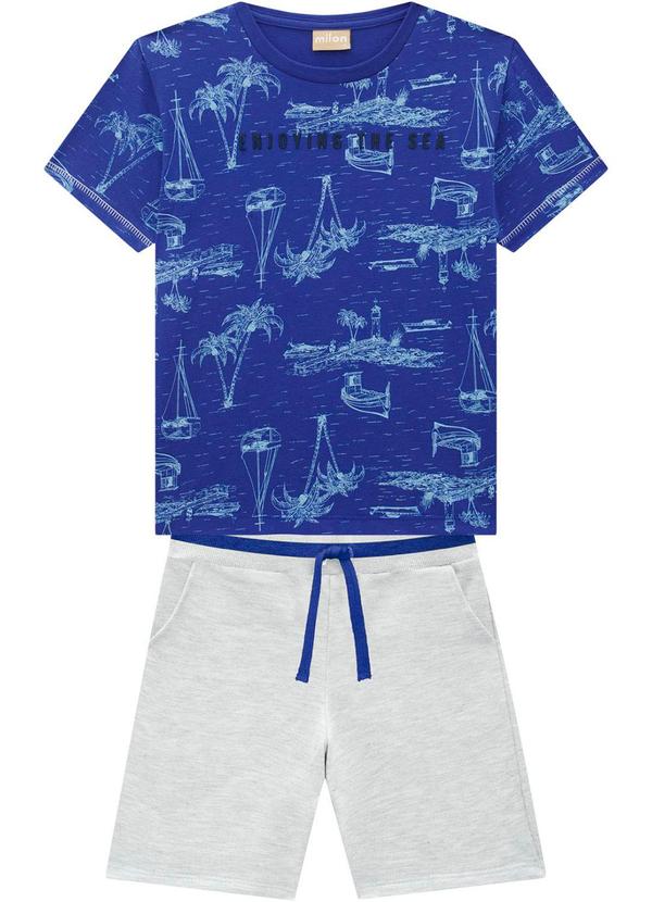 Milon - Conjunto Infantil Menino Azul