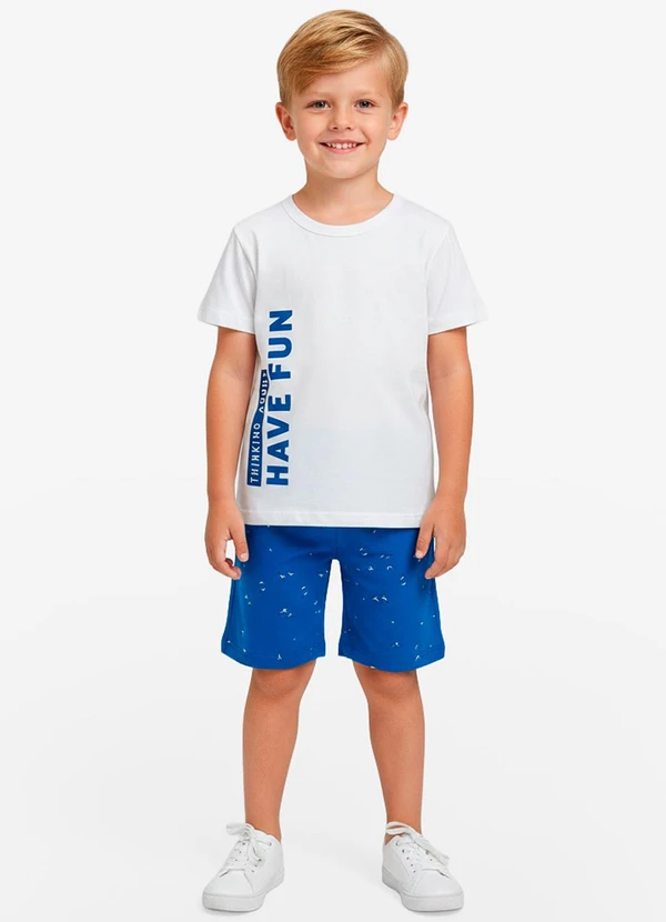 Rovi Kids - Conjunto Infantil Masculino Azul 1