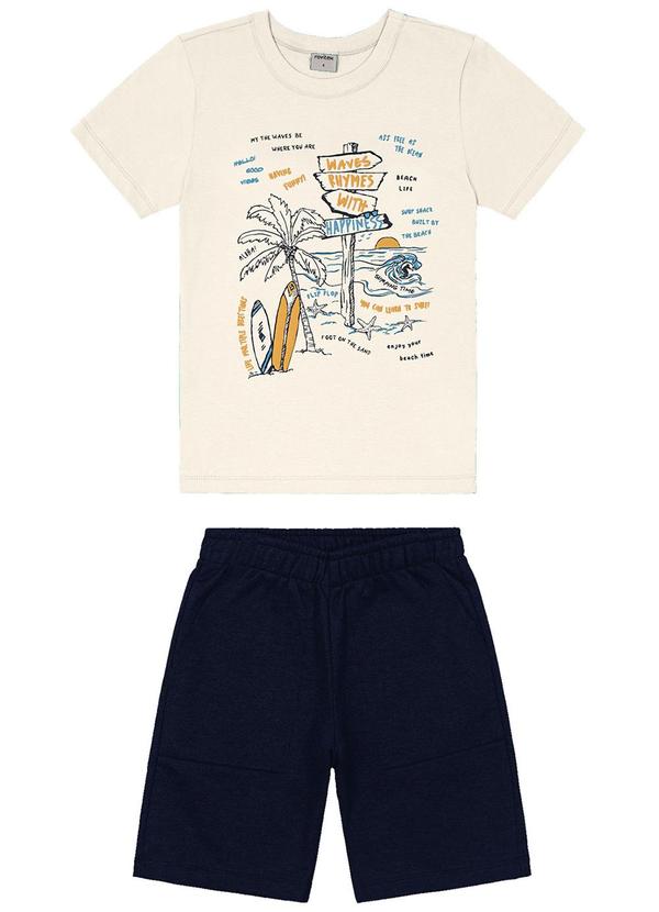 Rovi Kids - Conjunto Infantil Menino Bege