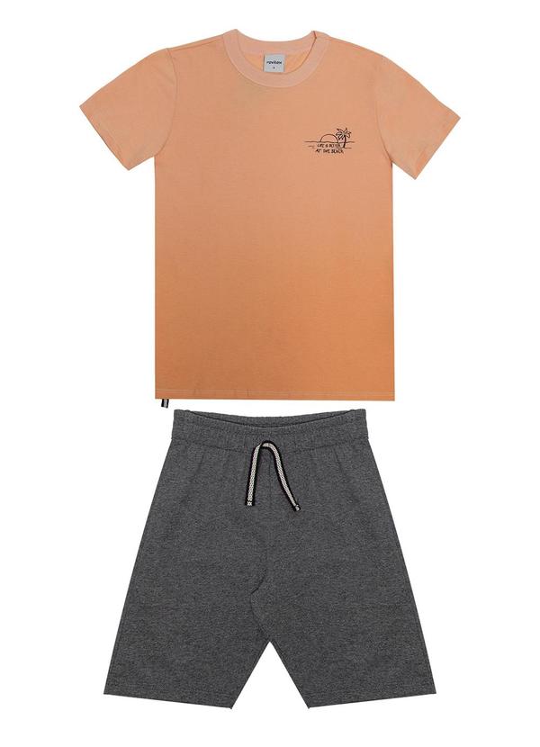 Rovi Kids - Conjunto Infantil Menino Bege