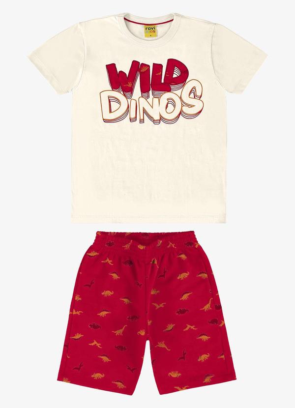 Rovi Kids - Conjunto Infantil Masculino Bege