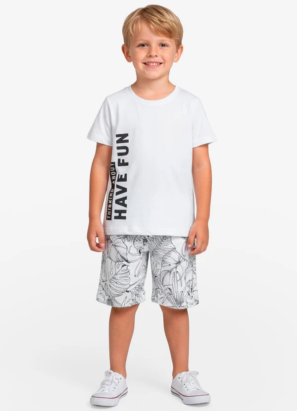 Rovi Kids - Conjunto Infantil Masculino Bege 4