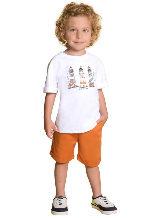 Milon - Conjunto Infantil MeninoBranco