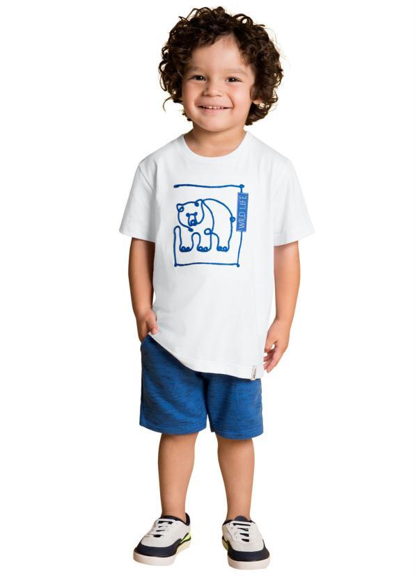 Milon - Conjunto Infantil MeninoBranco