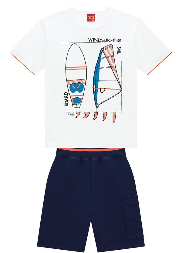 Kyly - Conjunto Infantil Masculino Branco
