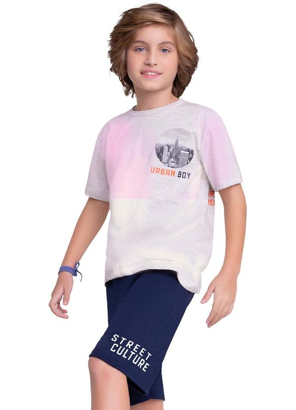 Kyly - Conjunto Infantil Menino Cinza