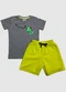 Turminha - Conjunto Infantil Masculino Azul - variação:  