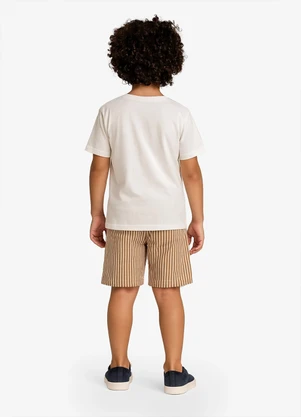 Rovi Kids - Conjunto Infantil Masculino Kids Bege - ROVI KIDS