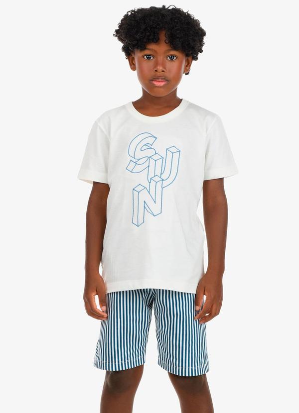 Rovi Kids - Conjunto Infantil Masculino Kids Bege