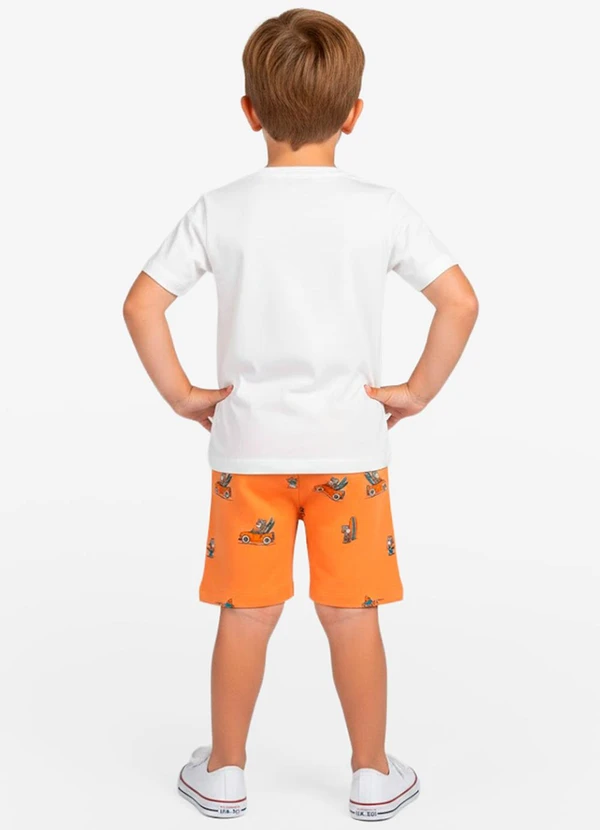 Rovi Kids - Conjunto Infantil Masculino Laranja 2