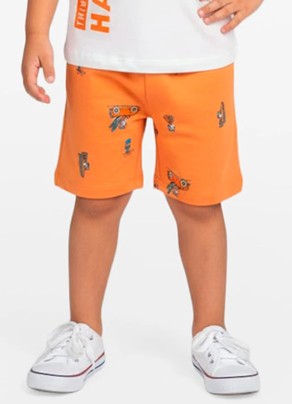 Rovi Kids - Conjunto Infantil Masculino Laranja 4