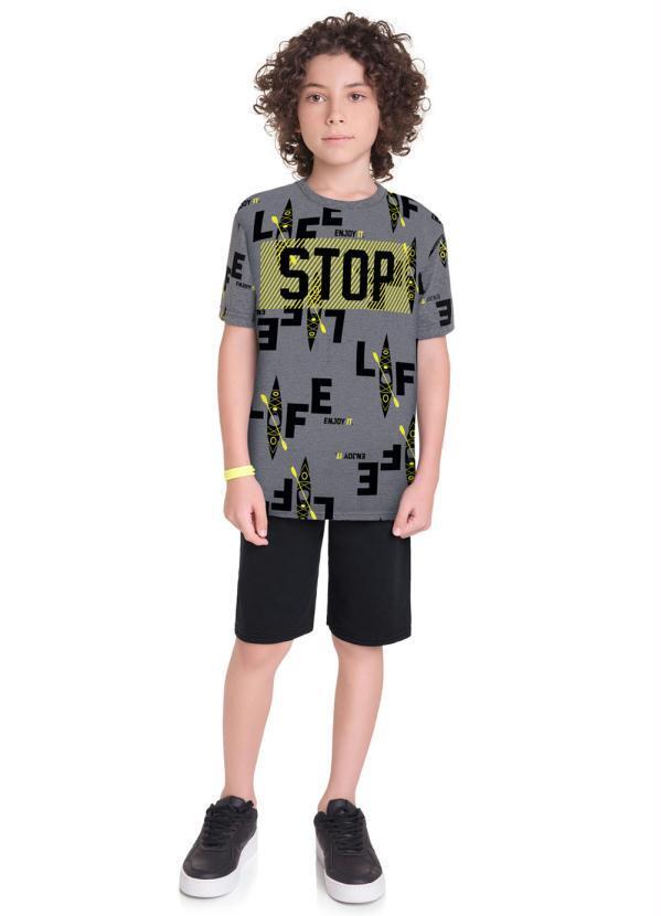 Kyly - Conjunto Infantil Masculino Mescla