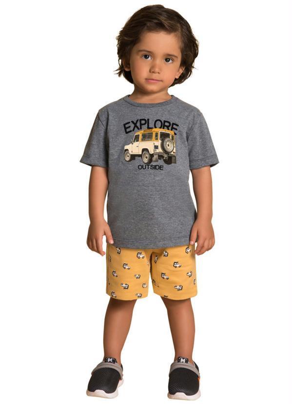 Milon - Conjunto Infantil Masculino Mescla