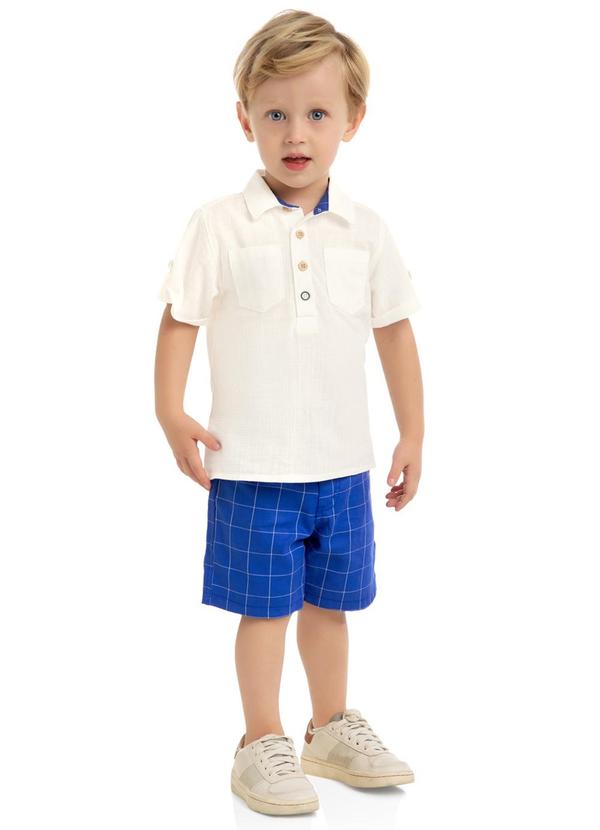 Milon - Conjunto Infantil Menino Off White