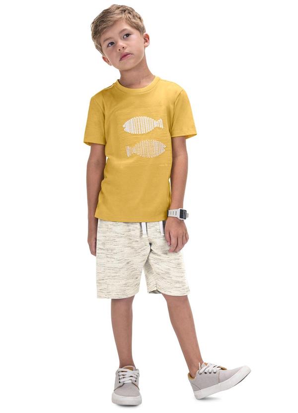 Trick Nick - Conjunto Infantil Masculino Peixes Amarelo