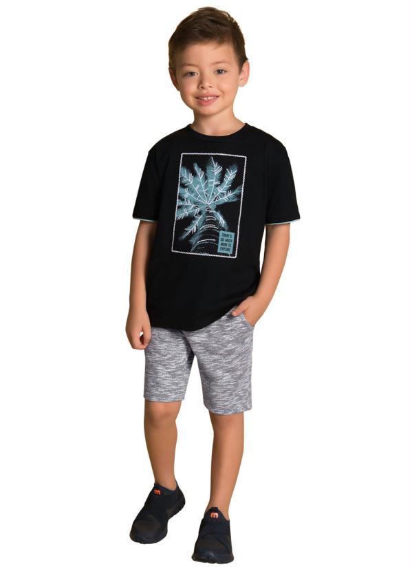 Milon - Conjunto Infantil MeninoPreto