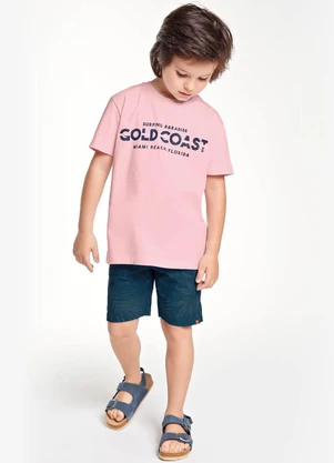 Trick Nick - Conjunto Infantil Menino Rosa - TRICK NICK