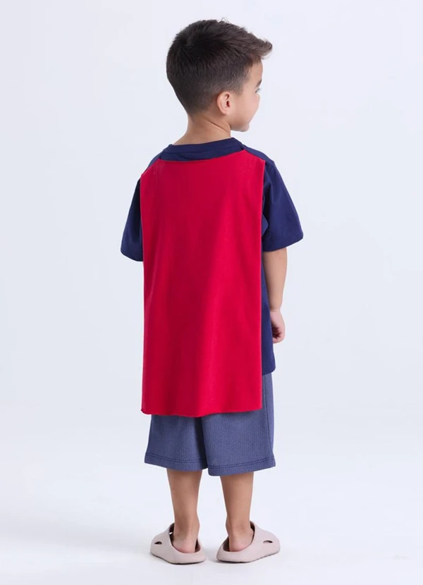 Vida Costeira - Conjunto Infantil Masculino Super Va Azul 2