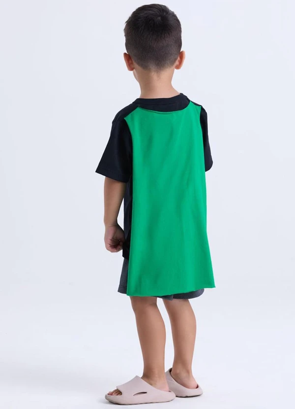 Vida Costeira - Conjunto Infantil Masculino Super Va Pretoo 2