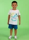Turminha - Conjunto Infantil Masculino Surf Branco - variação: Branco