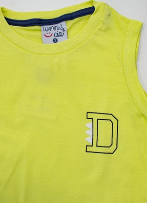 Turminha - Conjunto Infantil Masculino Verde - TURMINHA