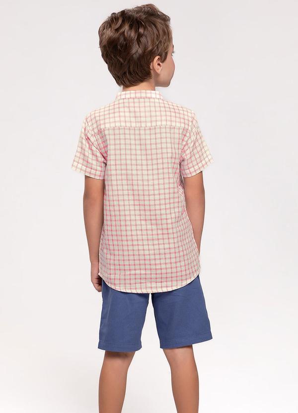 Trick Nick - Conjunto Infantil Masculino Xadrez Vermelho 2