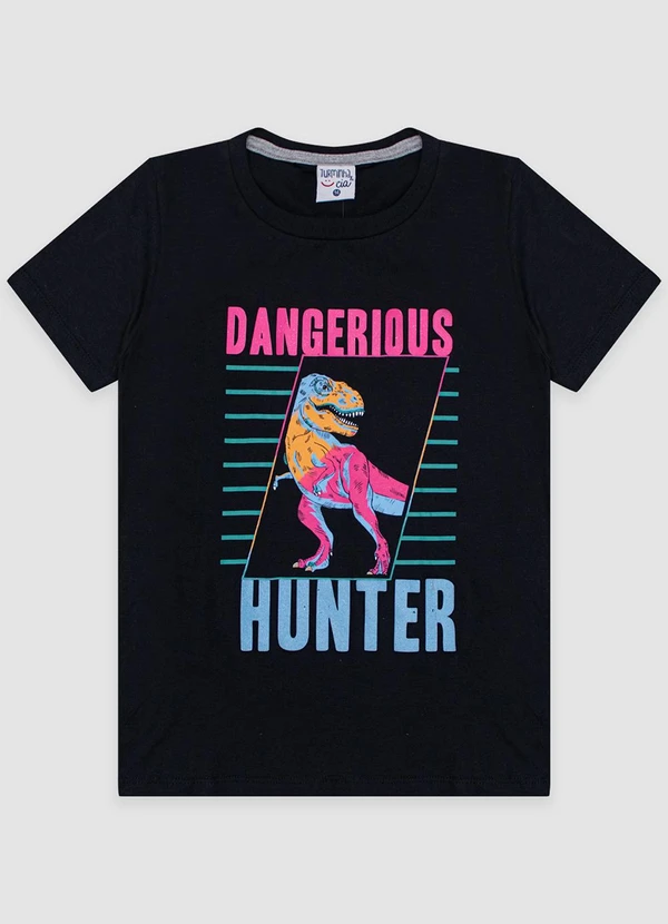 Turminha - Conjunto Infantil Meia Malha e Moletom Preto 3