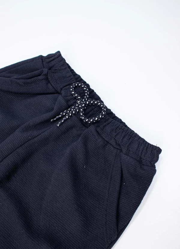 Turminha - Conjunto Infantil Meia Malha/Moletinho Cinza 3