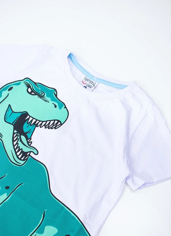 Turminha - Conjunto Infantil Meia Malha/Moletom Dino Bran 2