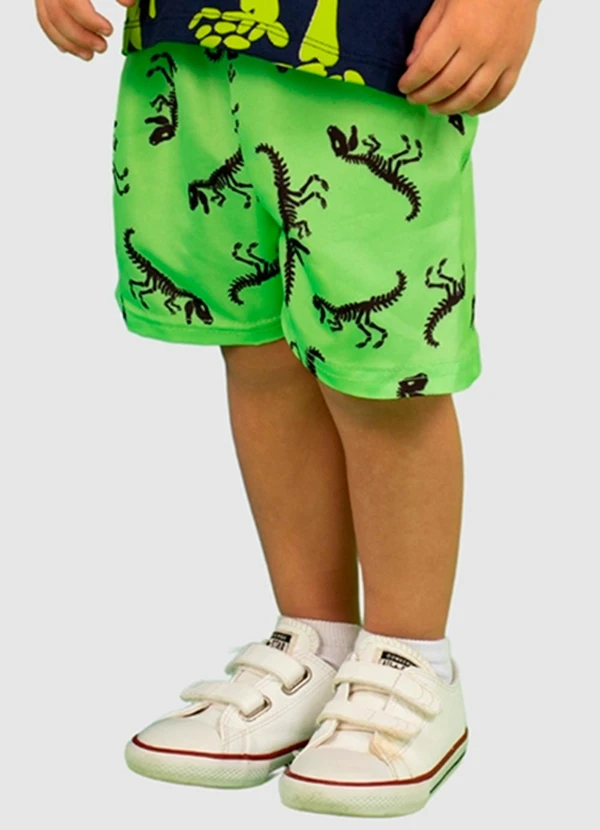 Turminha - Conjunto Infantil Meia Malha/Tactel Azul 3