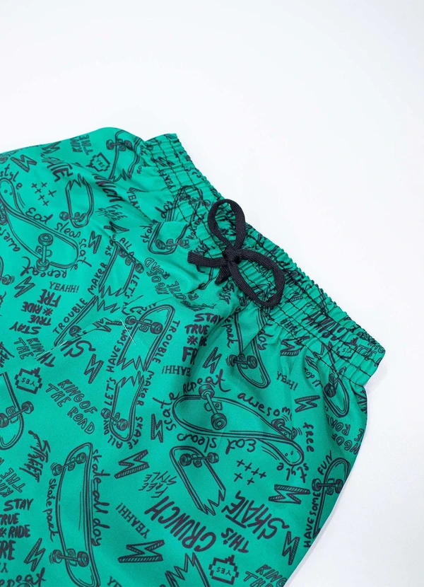 Turminha - Conjunto Infantil Meia Malha/Tactel Verde 3