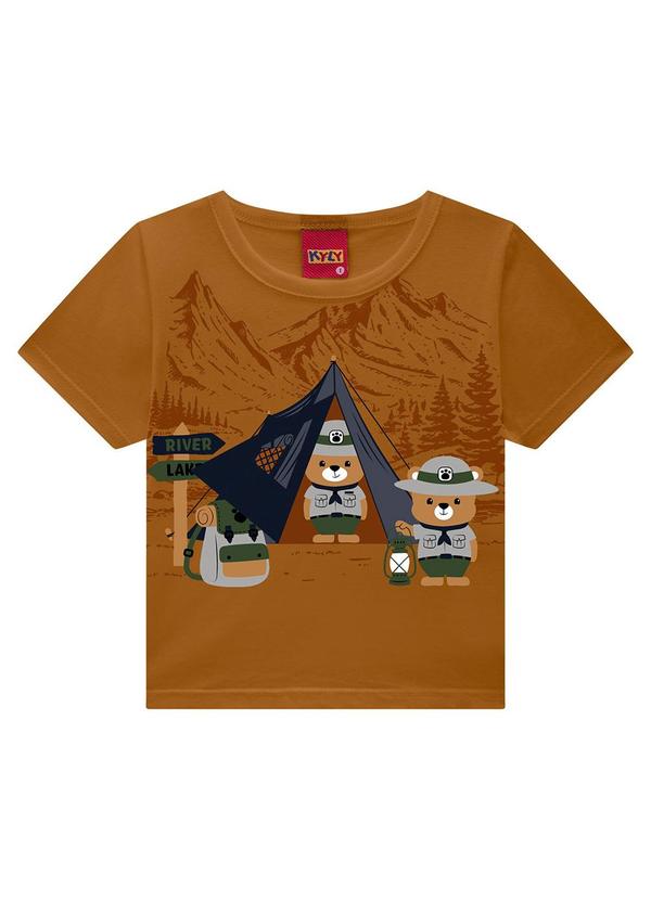 Kyly - Conjunto Infantil Menino Acampamento Marrom 2