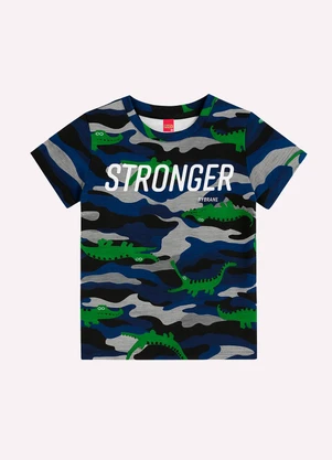 Kyly - Conjunto Infantil Menino Algodão Estampado Cinza - KYLY