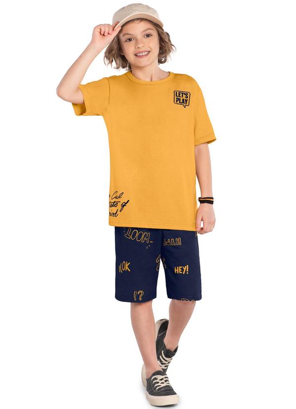 Kyly - Conjunto Infantil Menino Amarelo