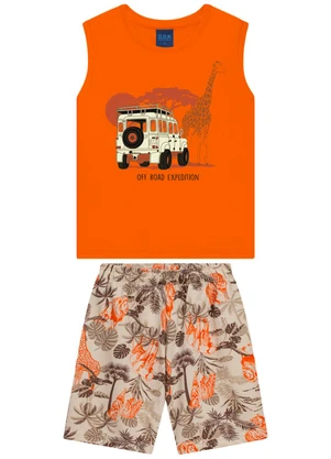 Ddk - Conjunto Infantil Menino Amarelo - DDK