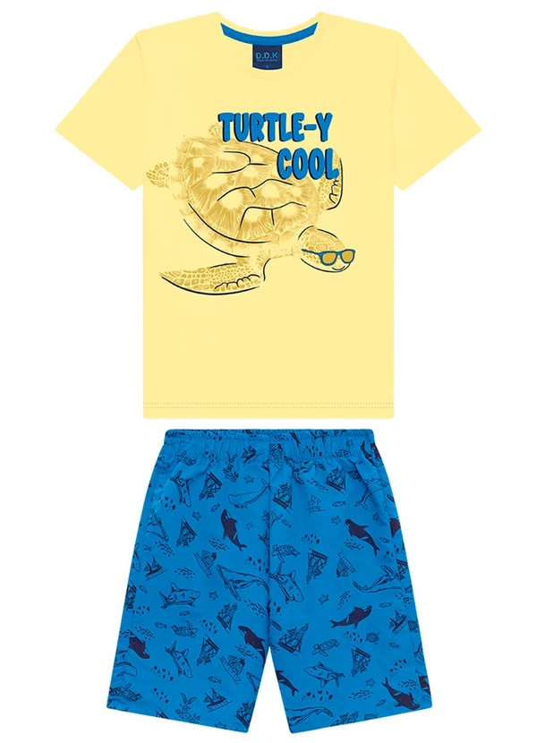 Ddk - Conjunto Infantil Menino Amarelo