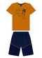 Ddk - Conjunto Infantil Menino Branco - variação: Amarelo