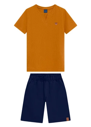 Ddk - Conjunto Infantil Menino Amarelo - DDK