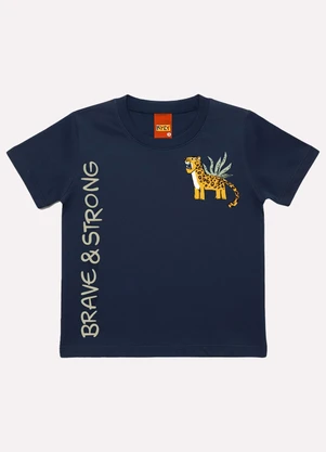 Kyly - Conjunto Infantil Menino Animais Azul - KYLY