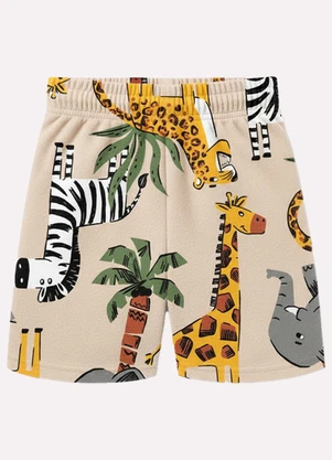 Kyly - Conjunto Infantil Menino Animais Laranja - KYLY