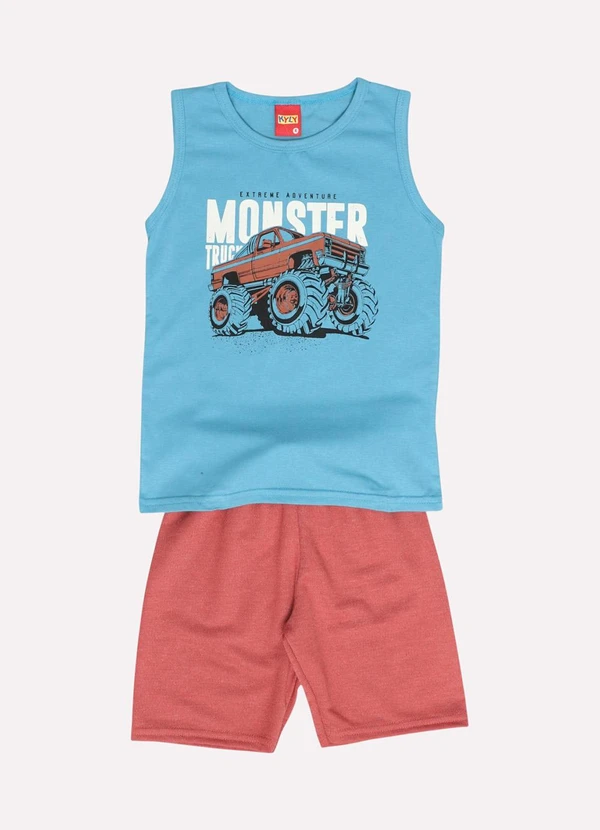 Kyly - Conjunto Infantil Menino Automóvel Azul 2