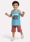 Kyly - Conjunto Infantil Menino Automóvel Azul - variação: Azul