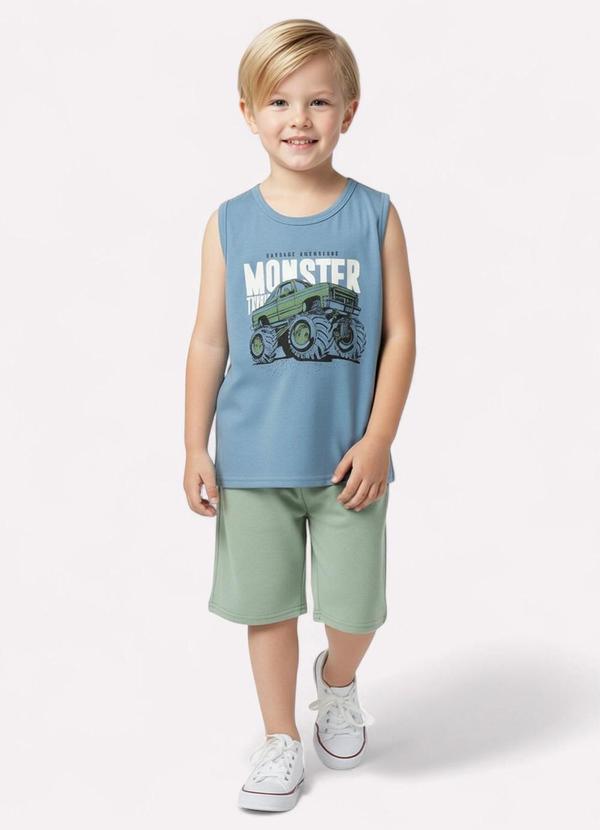 Kyly - Conjunto Infantil Menino Automóvel Azul 1