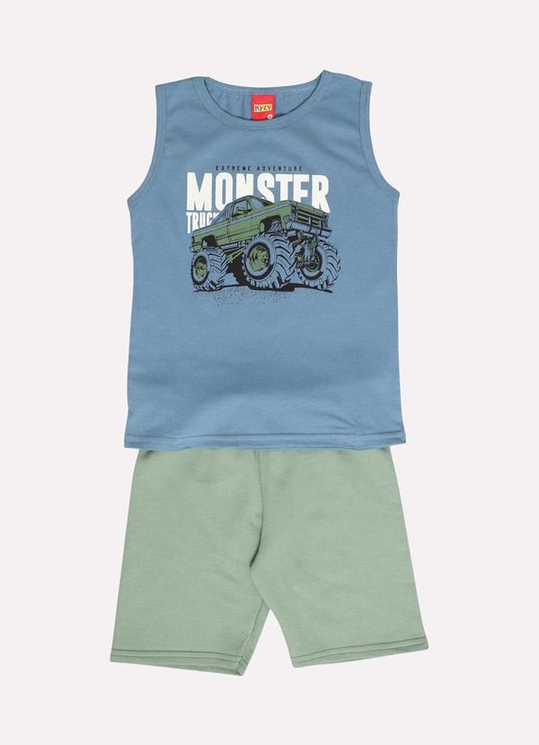 Kyly - Conjunto Infantil Menino Automóvel Azul 2