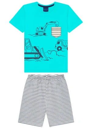 Ddk - Conjunto Infantil Menino Azul - DDK