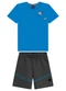 Ddk - Conjunto Infantil Menino Vermelha - variação: Azul